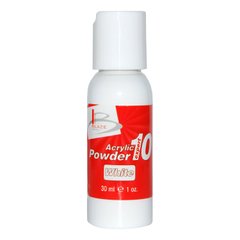 акриловая пудра BLAZE Powder 10 Expert быстрая полимеризация White 30 мл